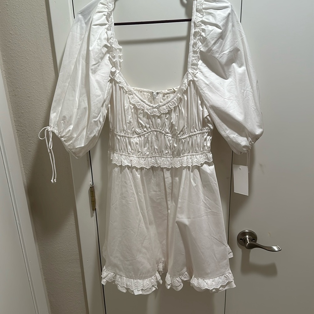 For Love and Lemons white dress